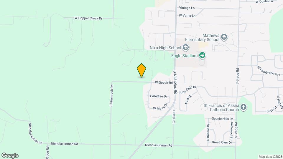 1381 W Gooch Rd, Unit Room 1 in 4B3B (Private Bathroom) Map and Location Details