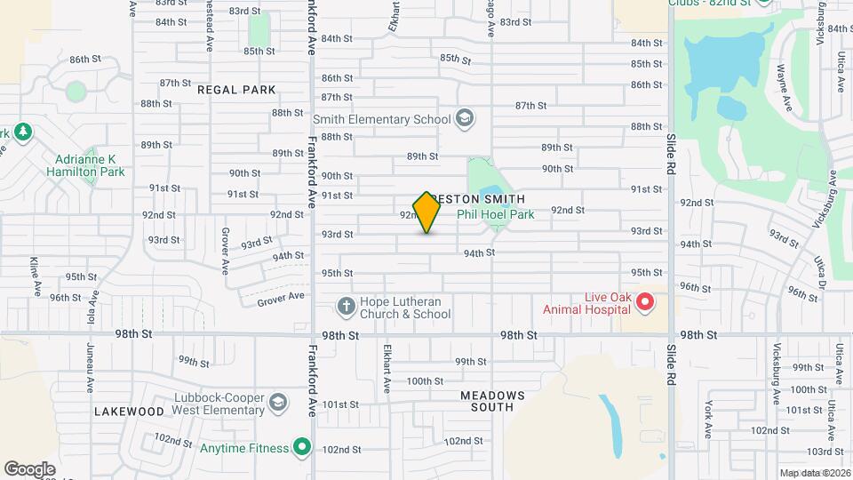 5545 93rd St Map and Location Details