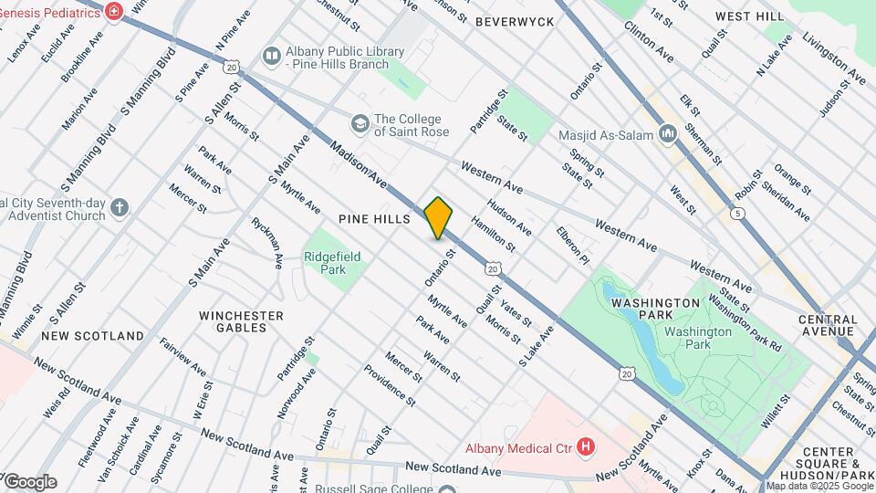 497 Yates St Map and Location Details