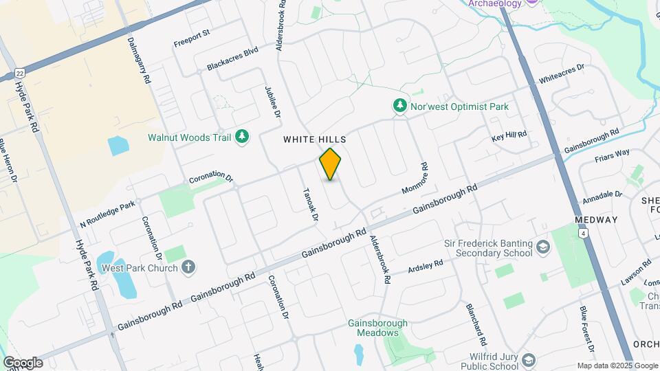24 Ranchwood Cres Map and Location Details