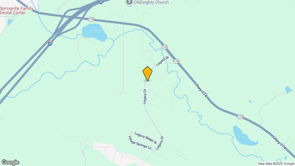 545 Legacy Dr Mapa y Detalles de la Ubicación