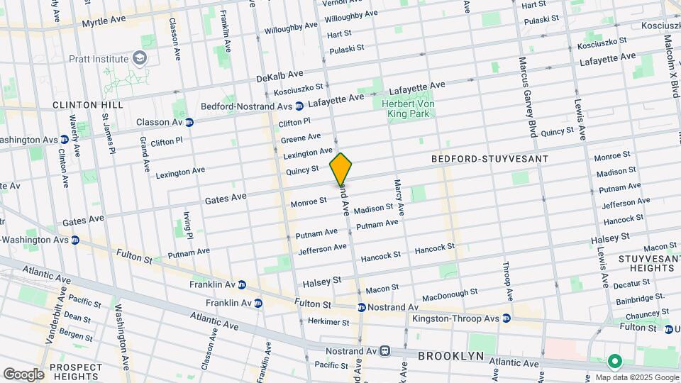 402 Nostrand Ave Mapa y Detalles de la Ubicación