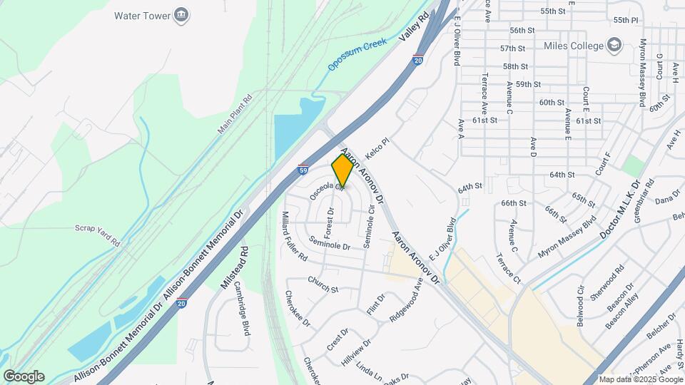 521 Osceola Cir Map and Location Details