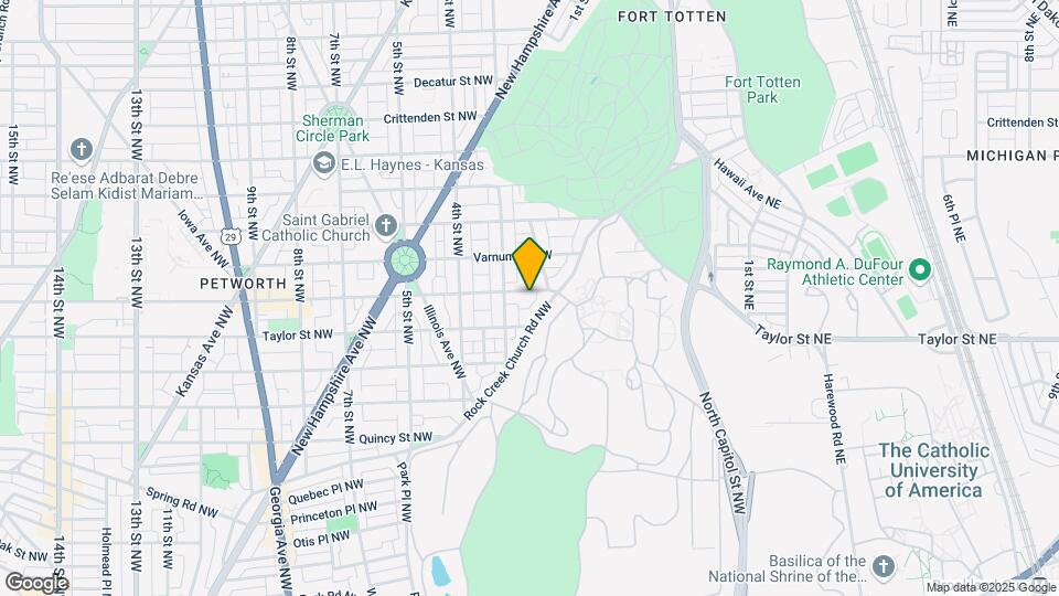 210 Upshur St NW Map and Location Details