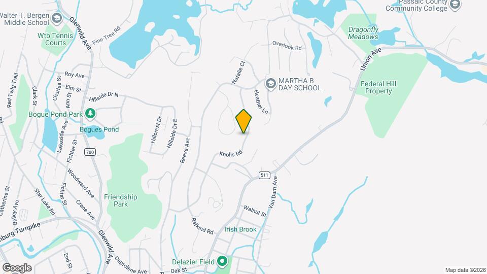 93 Knolls Rd Map and Location Details