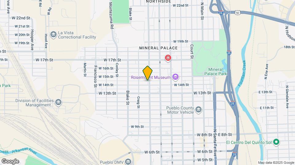 1401 West St Map and Location Details