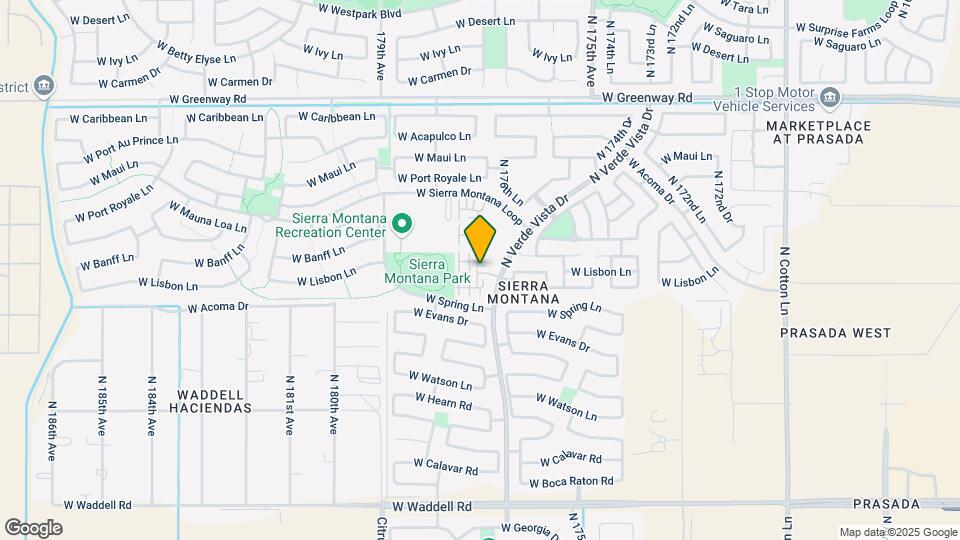 14723 N 177th Ave Map and Location Details
