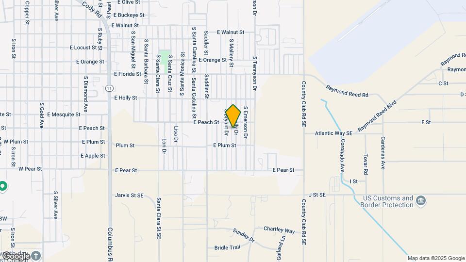 1914 S Shelly Dr Map and Location Details