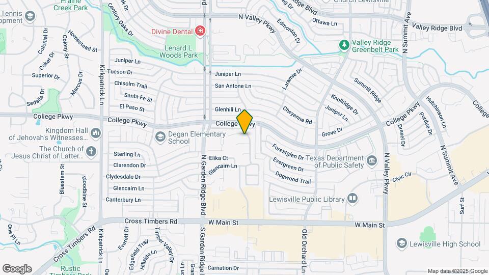 1500 Caymus Ct Map and Location Details