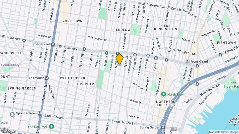 950 N Marshall St Mapa y Detalles de la Ubicación