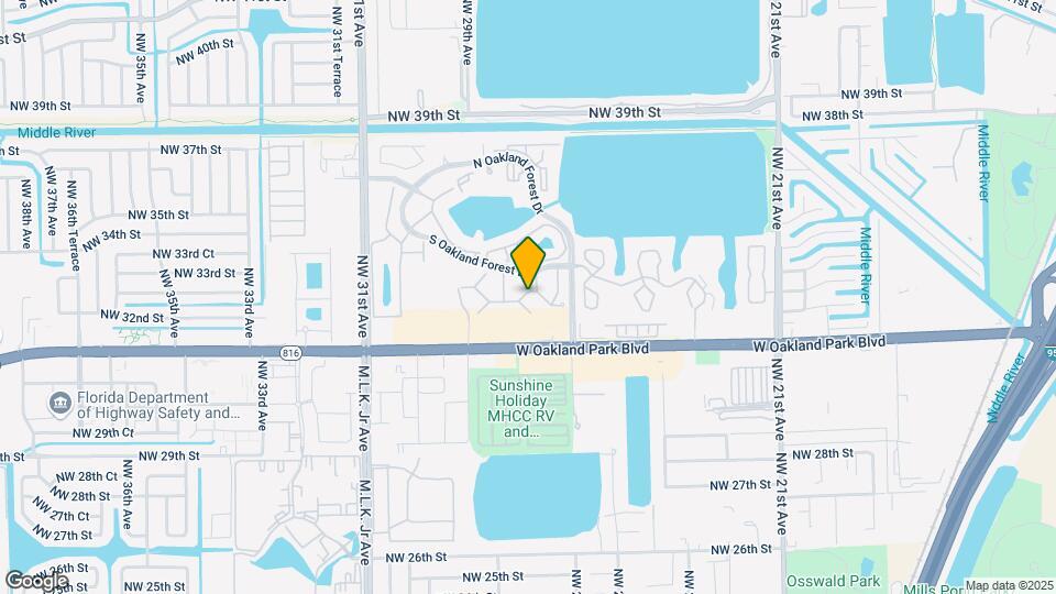 2720 S Oakland Forest Dr Map and Location Details