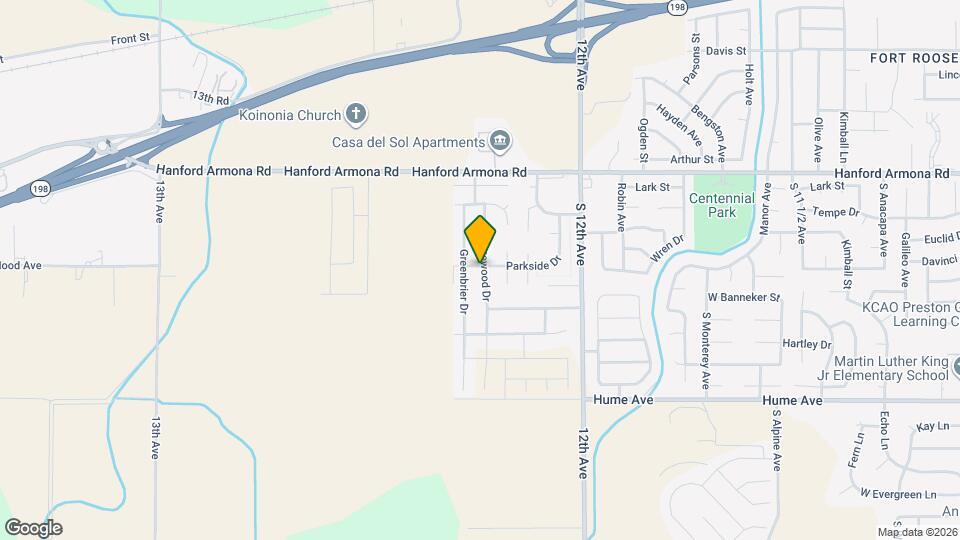 1945 Parkside Dr Map and Location Details