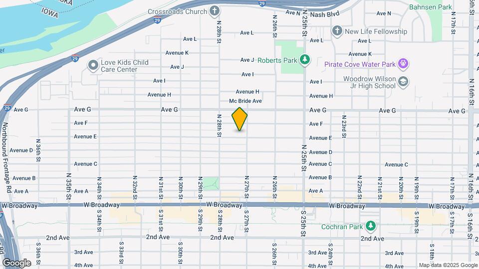 2706 Avenue E Map and Location Details