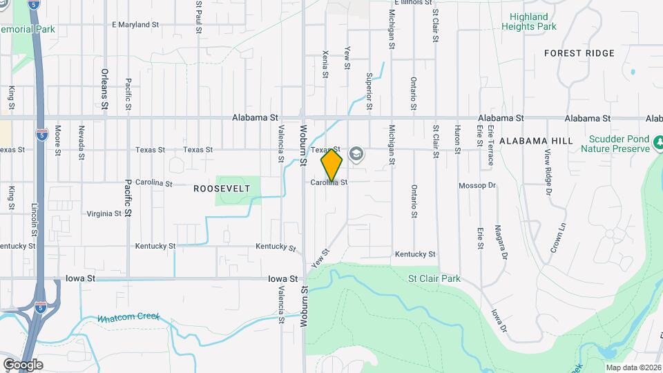 2232 Xenia St Mapa y Detalles de la Ubicación