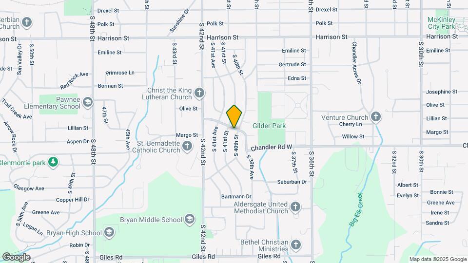 4003 High Meadow Ln Map and Location Details