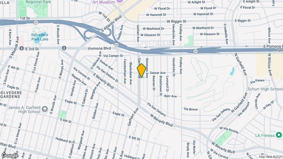 326 S Gerhart Ave-Unit -6 Map and Location Details