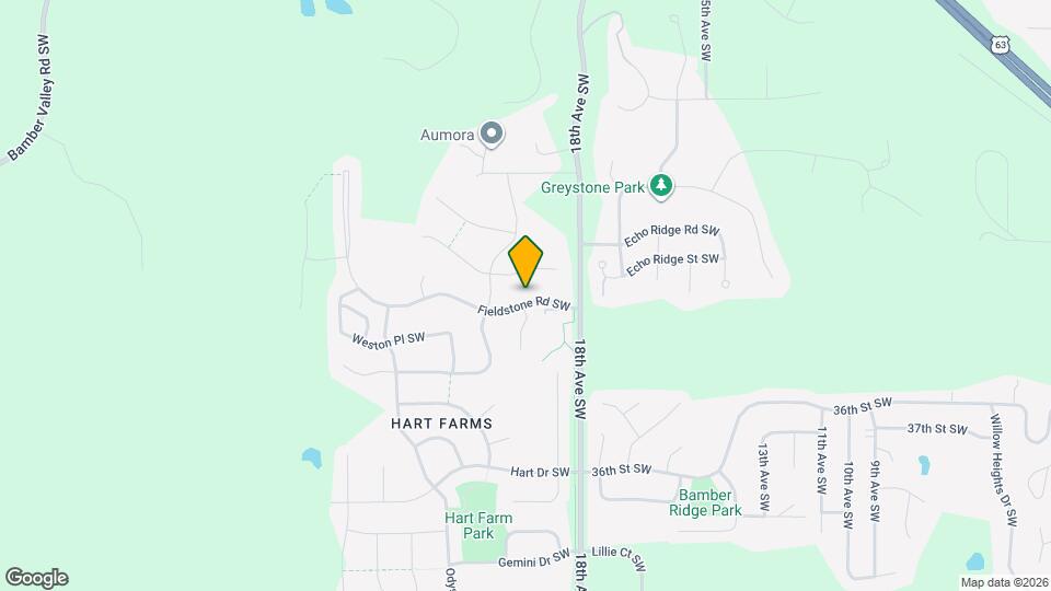 1939 Fieldstone Rd SW Map and Location Details