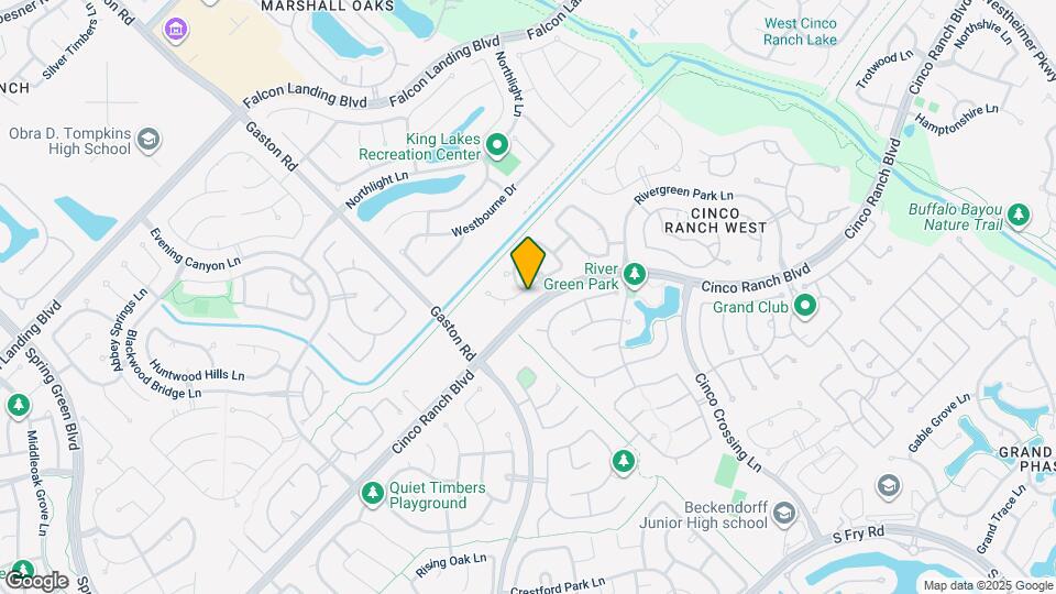 25803 Bayou Arbor Ln Map and Location Details