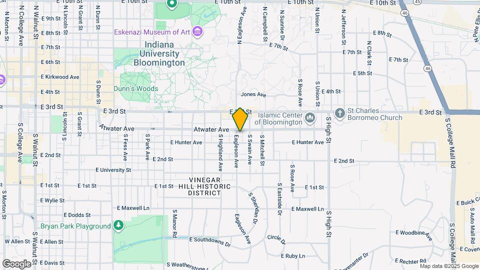 409 S Eagleson Ave Map and Location Details
