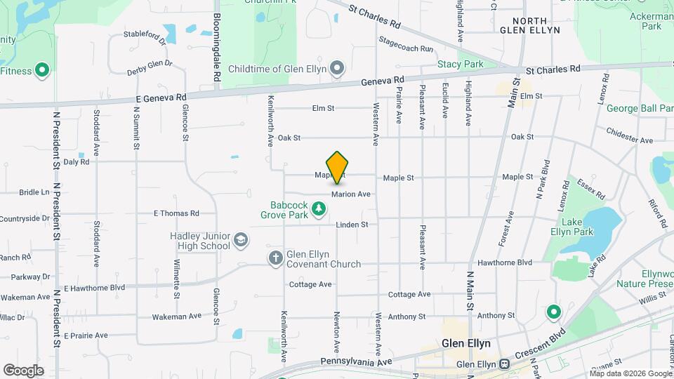 352 Marion Ave Mapa y Detalles de la Ubicación