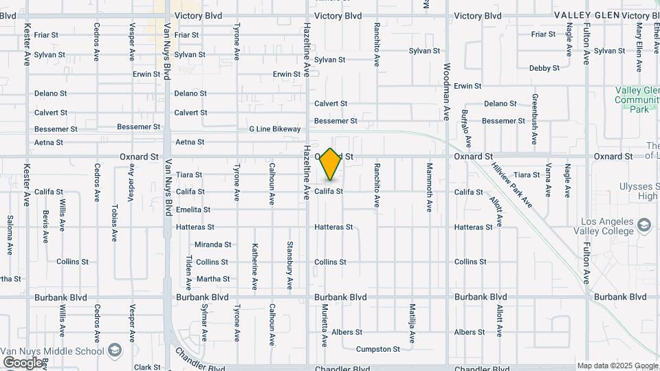 5906 Murietta Ave Map and Location Details