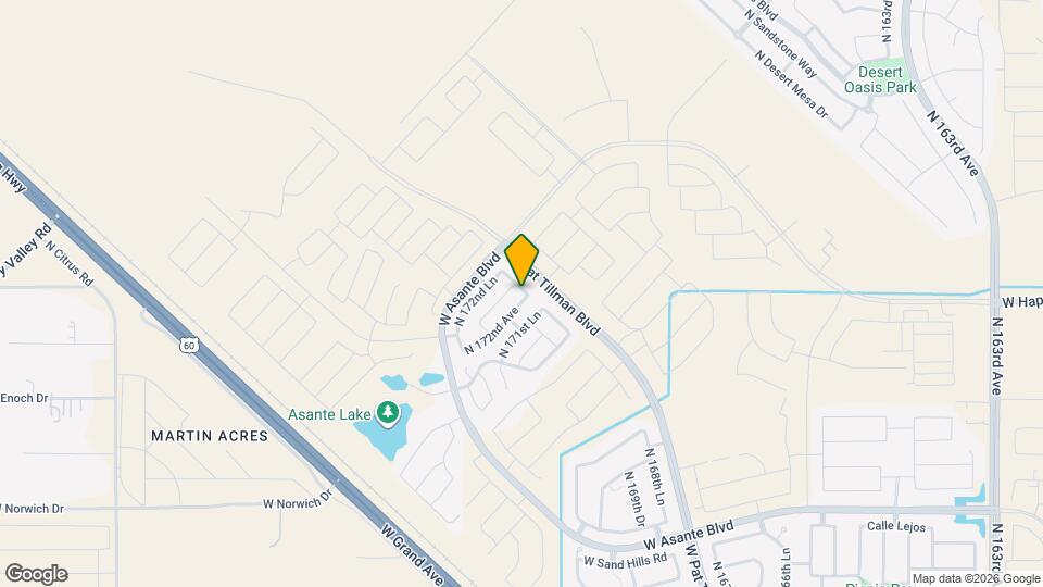 24970 N 172nd Ave Map and Location Details