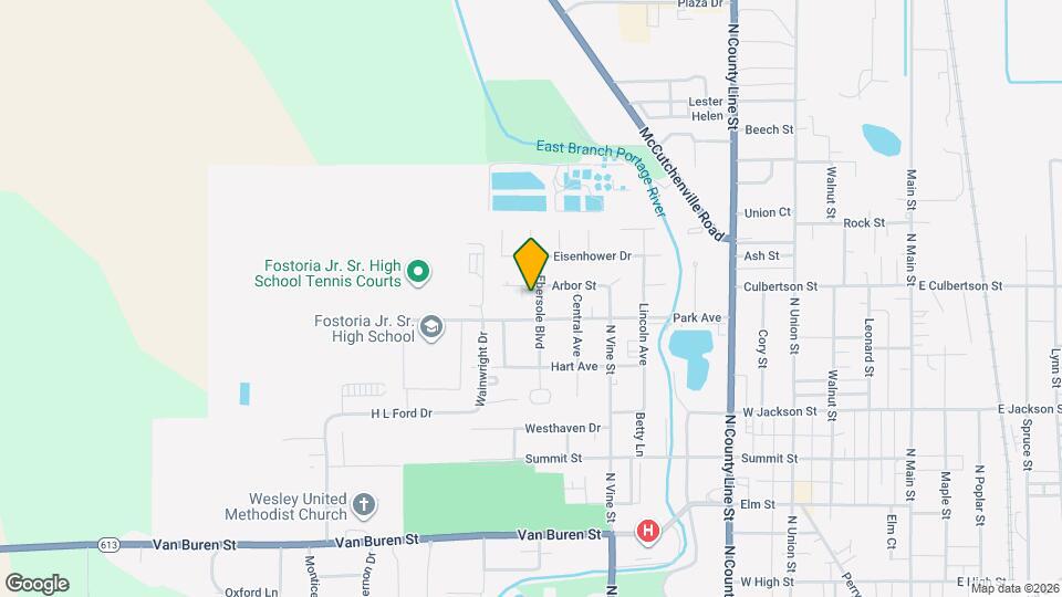 1015 Ebersole Blvd, Unit Apt C Mapa y Detalles de la Ubicación