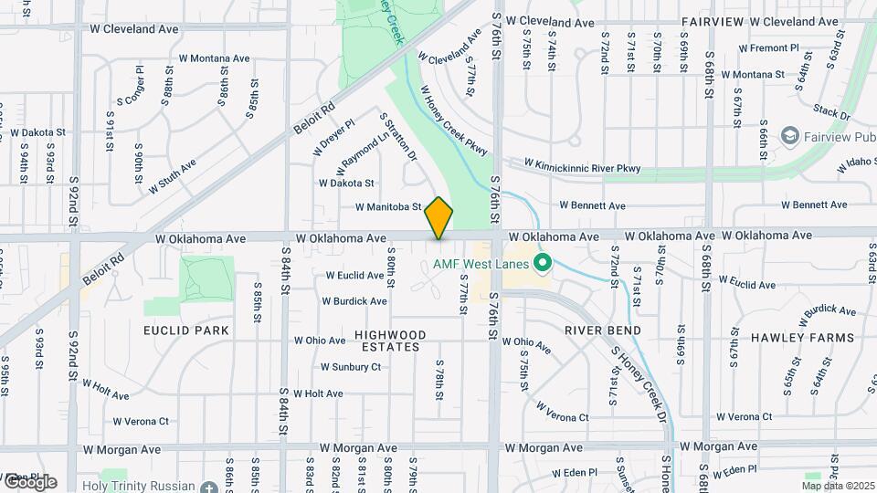 7811 W Oklahoma Ave Mapa y Detalles de la Ubicación