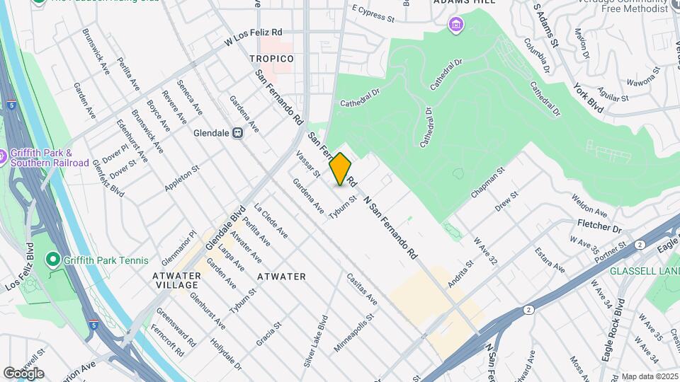 1930 Vassar St Map and Location Details