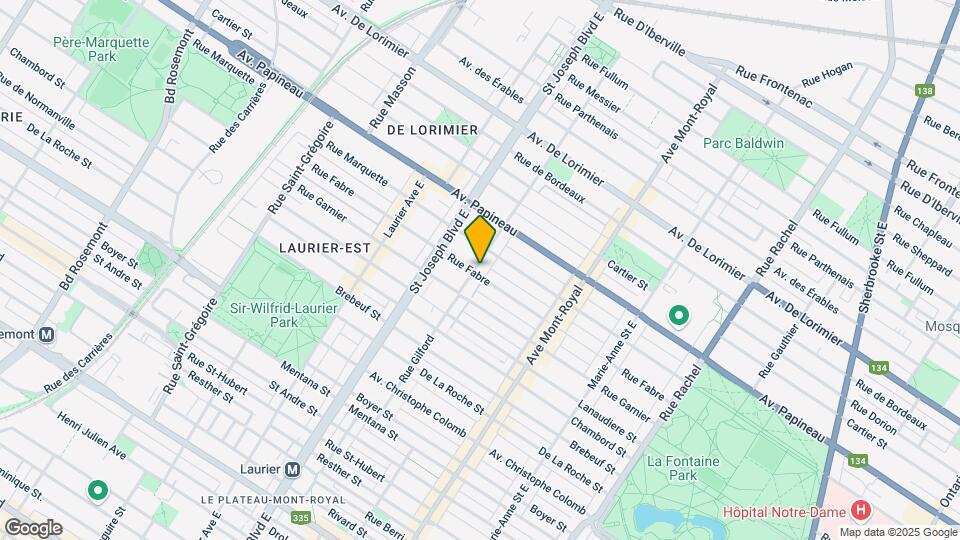 1550-1554 Gilford St Map and Location Details