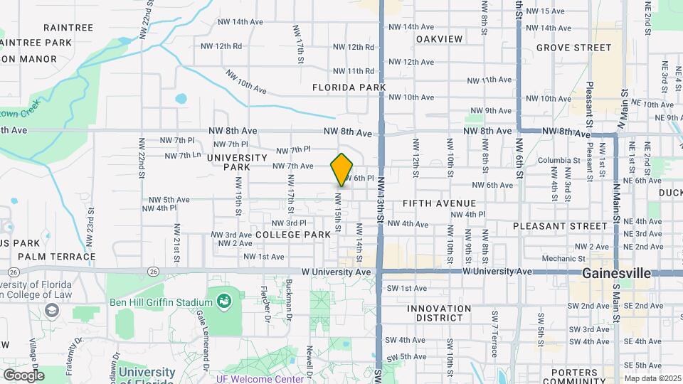 511 NW 15th St Mapa y Detalles de la Ubicación