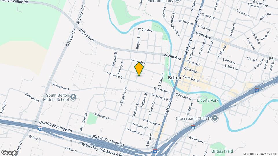 323 S Burnet St Map and Location Details