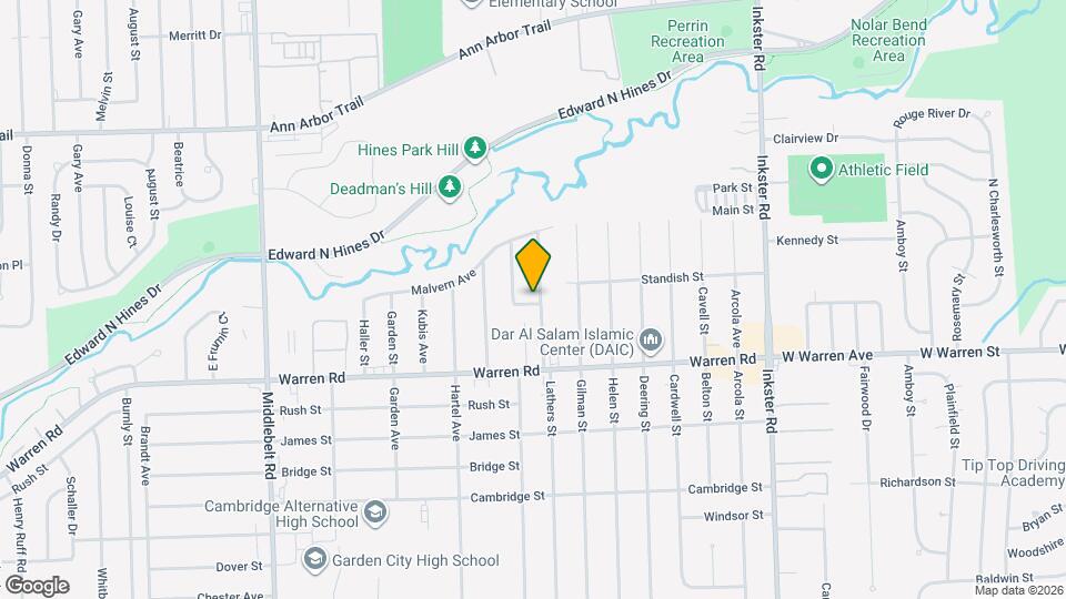 7435 Lathers St Map and Location Details