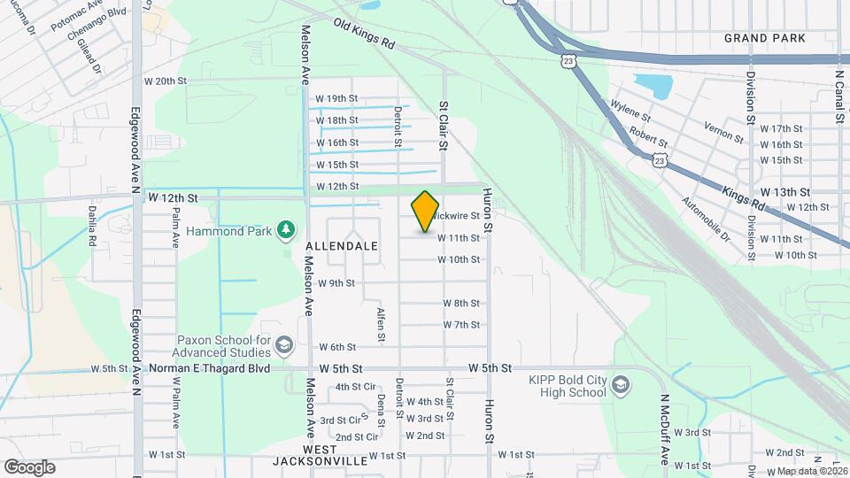 2939 W 11th St, Unit 1 Map and Location Details