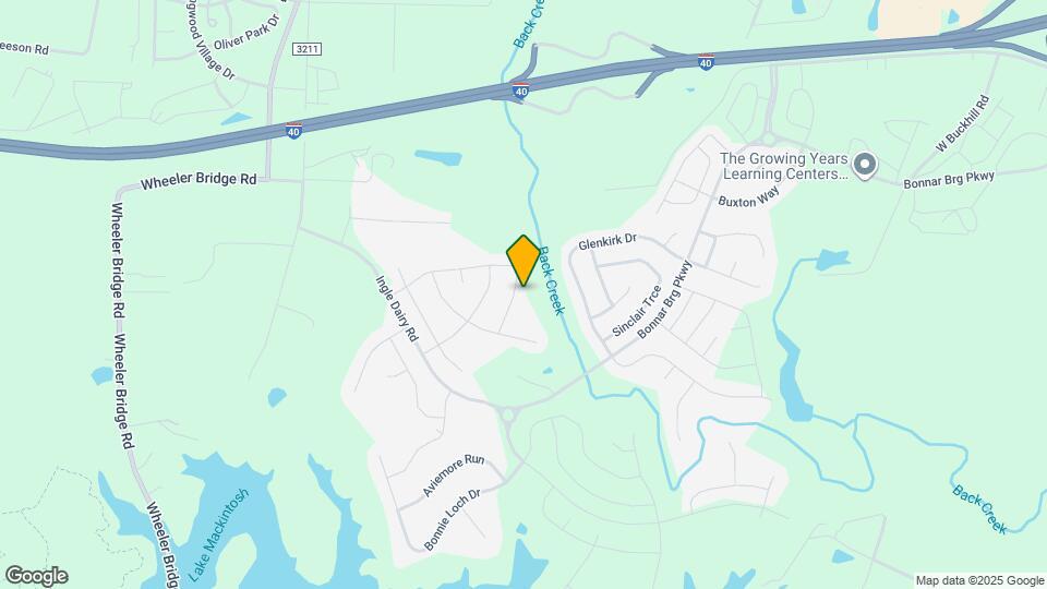 610 Spaulding St Map and Location Details