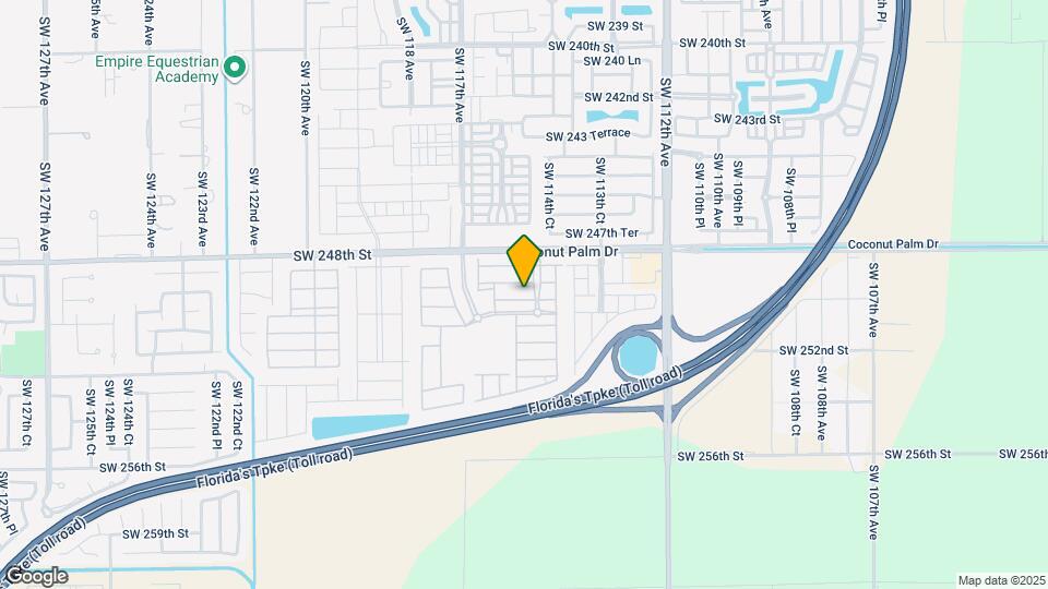 11481 SW 250th St Map and Location Details