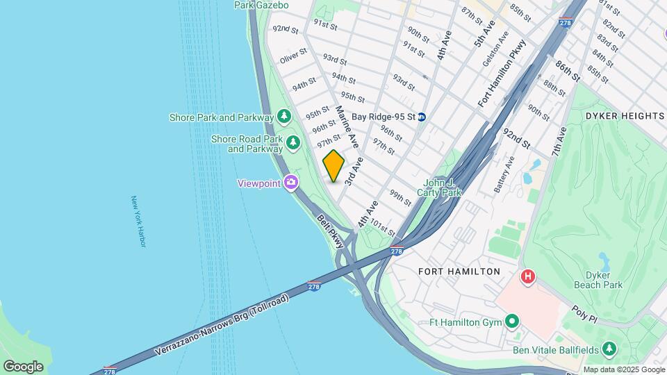 9917 Shore Rd Map and Location Details