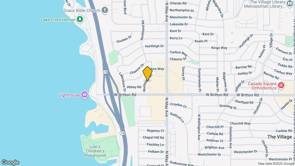 9508 Northland Rd Map and Location Details