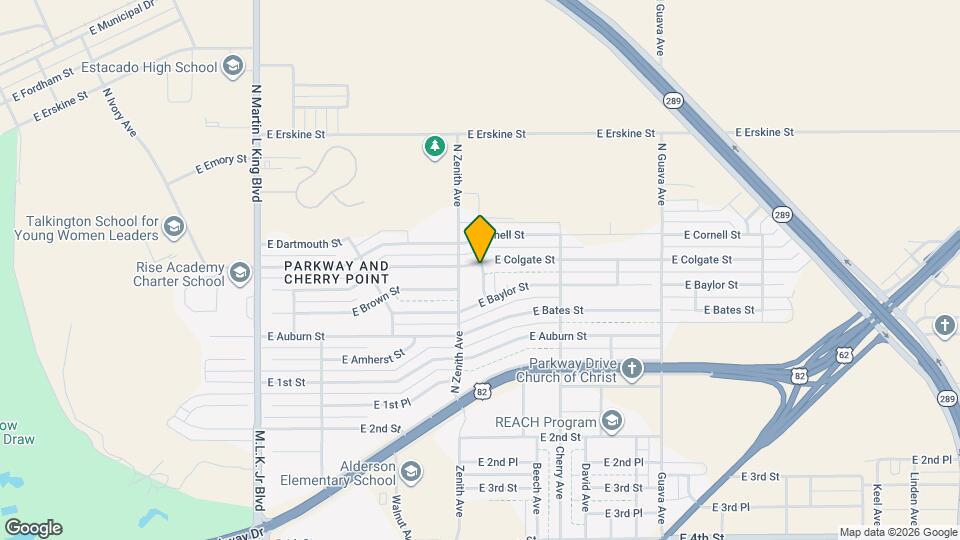 2608 E Colgate St Map and Location Details