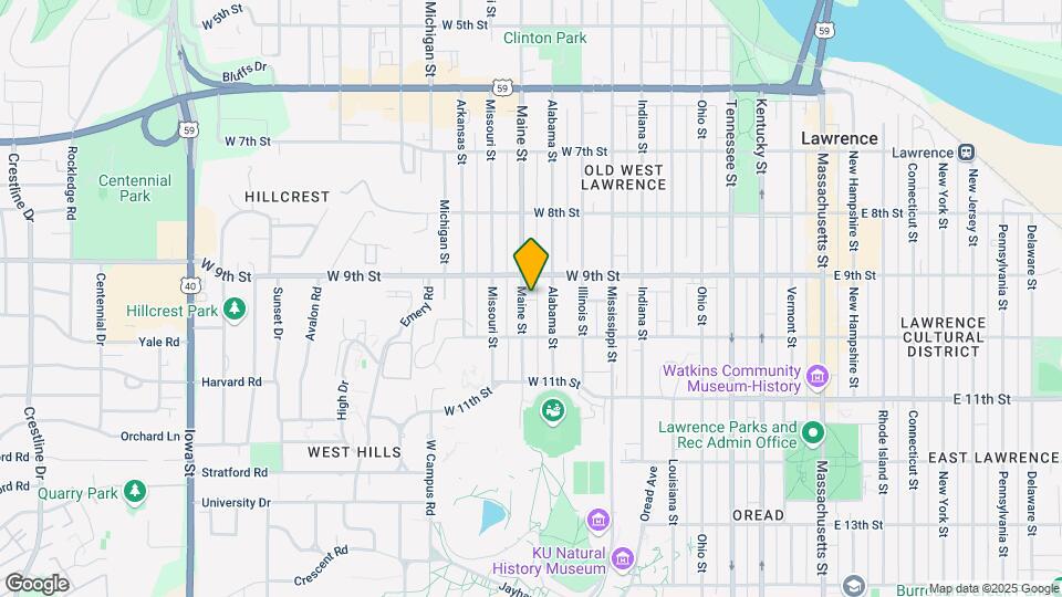 920 Maine St Mapa y Detalles de la Ubicación