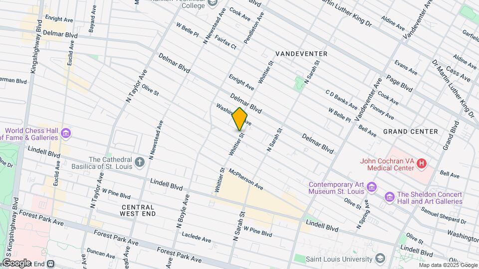 511 Whittier St Map and Location Details