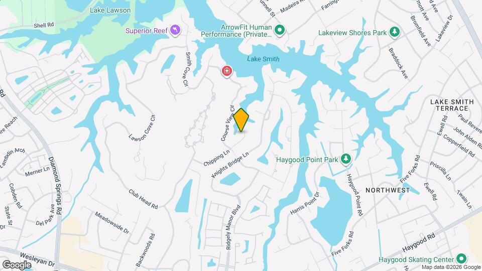 1117 Chipping Ct Map and Location Details