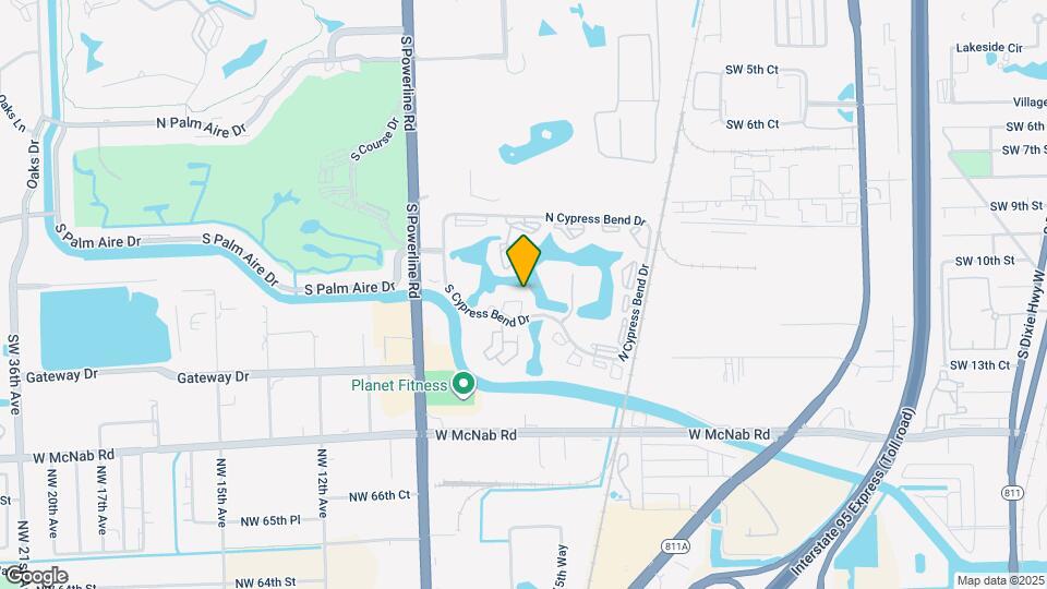 2311 S Cypress Bend Dr Map and Location Details