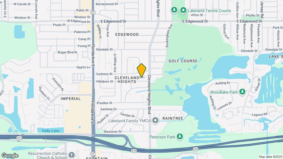 610 Oriole Dr Map and Location Details