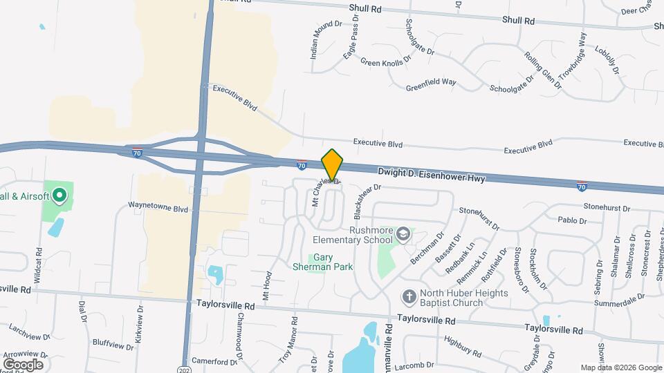 8197 Mount Washington Dr Map and Location Details