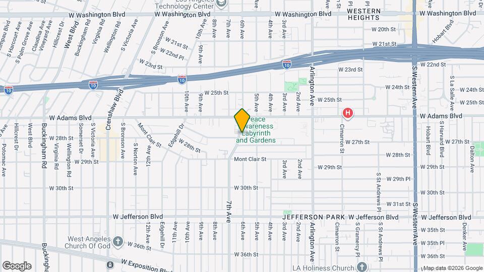 2640 7th Ave Map and Location Details