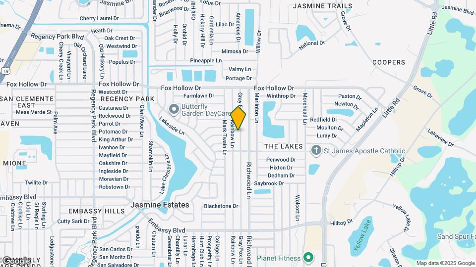 9715 Gray Fox Ln Map and Location Details