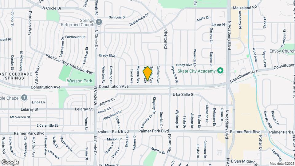 1909 Collier Ave Map and Location Details