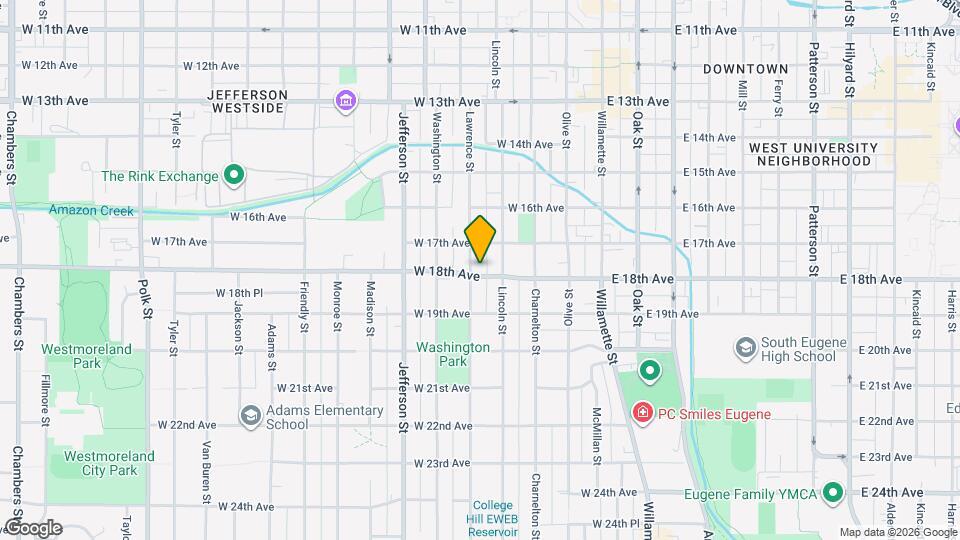 1771 Lawrence St Map and Location Details