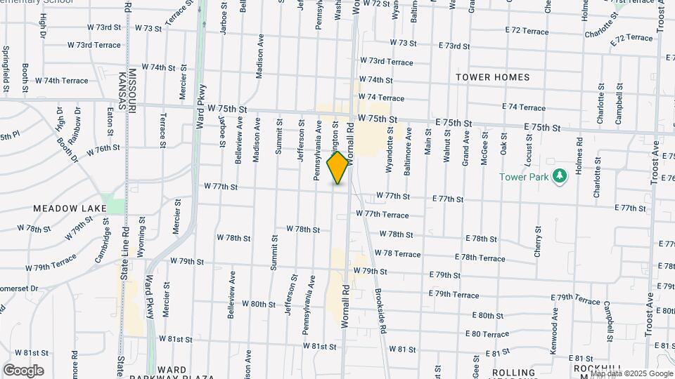 406 W 77th St Map and Location Details